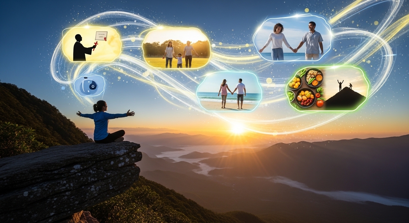 Using visualization for a positive life change: Guide