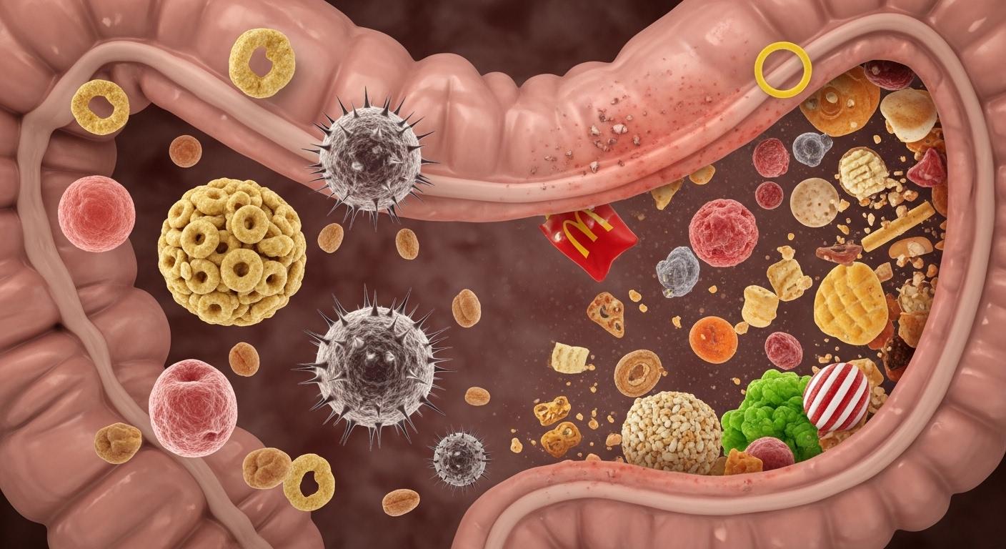 How Ultra-Processed Foods Affect Gut Health: Microbiome Guide