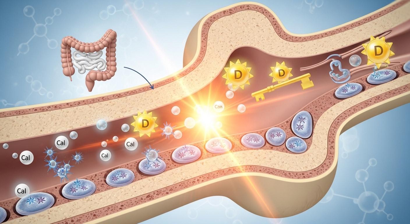 Impact of calcium and vitamin D together on bone health