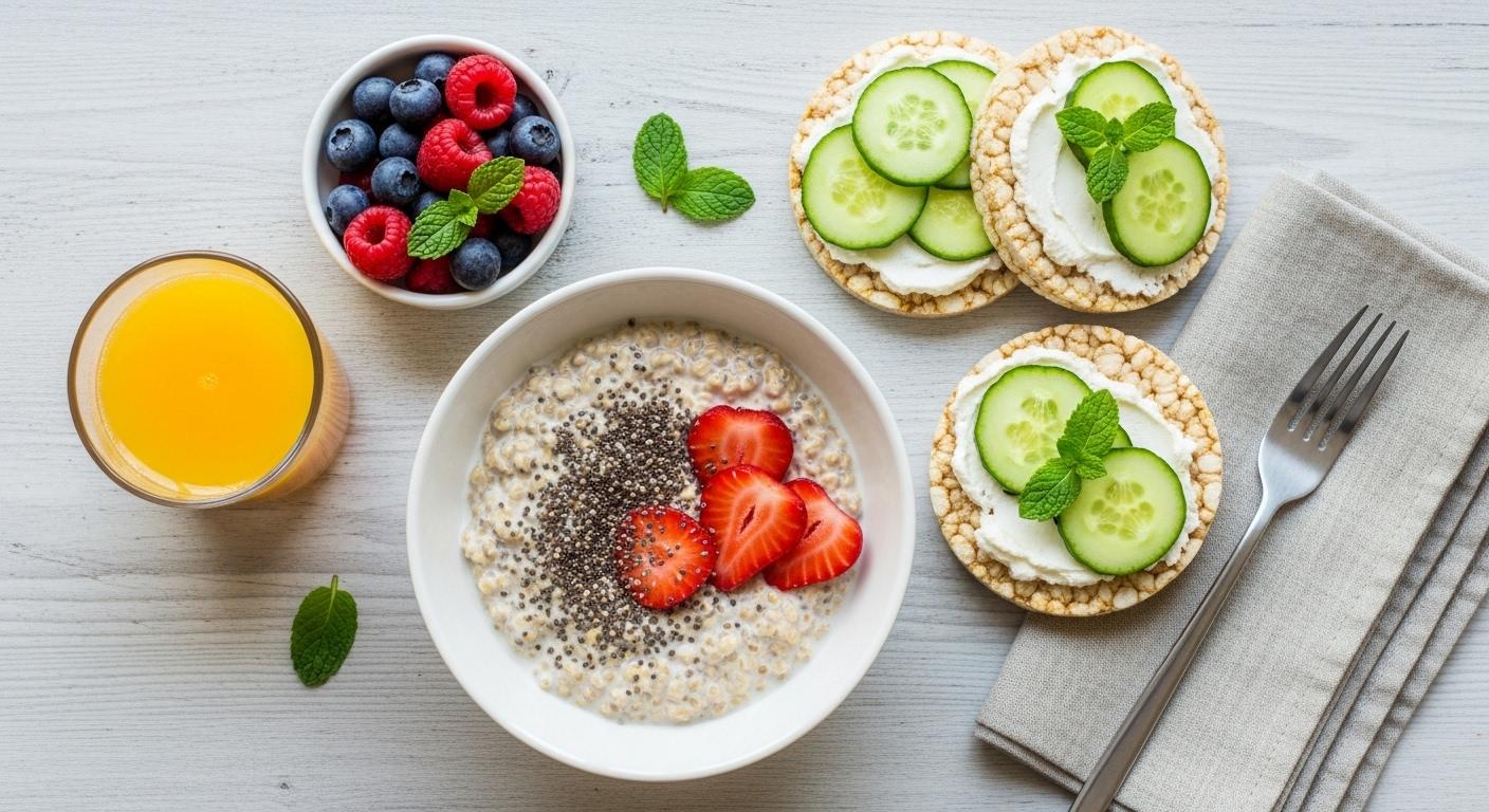 Low-FODMAP breakfast recipes with minimal prep