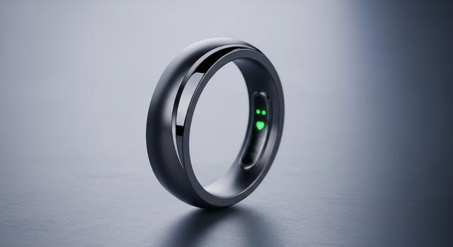 Smart ring sleep tracker that also monitors heart rate